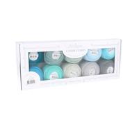 Scheepjes Paquete de colores de hilo dental de caramelo, 10 x 20 g, color gris Earl