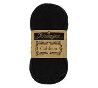 Scheepjes - Scheepjes 110 Chorro Negro Calista Hilo - 10x50g