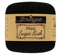 Scheepjes - Scheepjes 110 Negro Maxi Sugar Rush Hilo - 10x50g