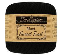 Scheepjes - Scheepjes 110 Negro Maxi Sweet Treat Hilo - 10x25g