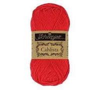 Scheepjes - Scheepjes 115 Caliente Rojo Calista Hilo - 1x50g