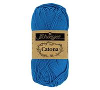 Scheepjes - Scheepjes 201 Eléctrico Azul Catona Hilo - 1x10g