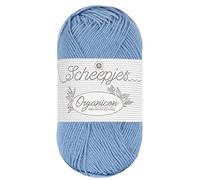 Scheepjes - Scheepjes 254 Acero Azul Organicon Hilo - 1x50g