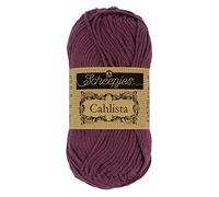 Scheepjes - Scheepjes 394 Sombra Púrpura Calista Hilo - 10x50g