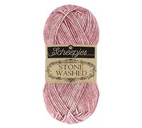 Scheepjes - Scheepjes 808 Corundo Rubí Stone Washed Hilo - 1x50g