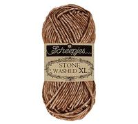 Scheepjes - Scheepjes 862 Marrón Ágata Stone Washed (SG) Hilo - 10x50g