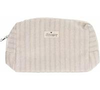 Scheepjes - Scheepjes Blanco/Beige (24x16x8cm) A Rayas Handy Proyecto Bolsa con Cremallera - 1 Pedazo