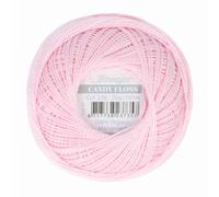 Scheepjes - Scheepjes Candy Floss 238 Powder Pink (165m) Orgánico Mercerizado Algodón Hilo - 1x20g