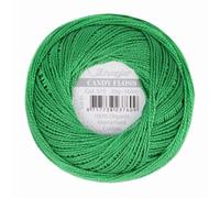 Scheepjes - Scheepjes Candy Floss 515 Emerald (165m) Orgánico Mercerizado Algodón Hilo - 1x20g