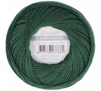 Scheepjes - Scheepjes Candy Floss 525 Fir (165m) Orgánico Mercerizado Algodón Hilo - 1x20g