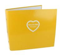 Scheepjes - Scheepjes Inglés Edición Amarillo (23x20cm) Pretty Little Things Coleccionista Folleto Almacenamiento Carpeta - 1 Pedazo