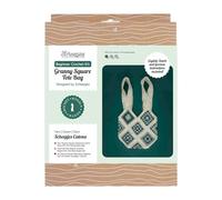 Scheepjes - Scheepjes Kit de Crochet para Principiantes Granny Square Bolso Azul - 1 Juego