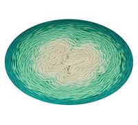 Scheepjes - Scheepjes Whirligig 205 Verde Azulado A Crema Bola De Lana - 1 Pieza