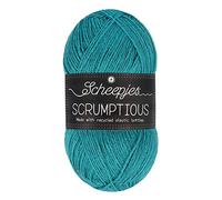 Scheepjes Scrumptious Yarn, poliéster Reciclado 50% acrílico, 328 Ocean Pudding Cup, 1x100g