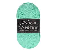 Scheepjes Scrumptious Yarn, poliéster Reciclado 50% acrílico, 340 Mint Whoopie Pie, 1x100g