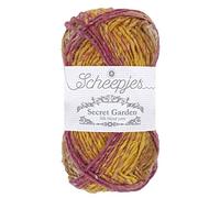Scheepjes Secret Garden 1x50g - 705 Rambling Blooms, hilo para tejer y crochet