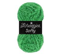 Scheepjes Softy Hilo Verde 50g - Ideal para Tejer y Crochet