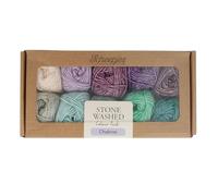 Paquete de colores Scheepjes Stone Washed de 10 x 25 g - Chakras