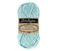 Scheepjes Stone Washed XL, mezcla algodón y acrílico, 50g - 853 Amazonita