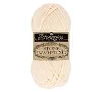 Scheepjes Stone Washed XL ovillo 50 g mezcla de algodón y acrílico color 861 Rosa Cuarcita