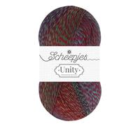 Scheepjes Unity 1 unidad 100 g color 981 Femke, lana Superwash Merino con poliamida para prendas y accesorios