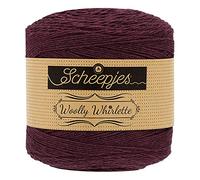 Scheepjes Woolly Whirlette Hilo, Algodón, 572 Plum Pie, 5x100g, 5