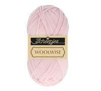 Scheepjes Woolwise 100g - 724 Rosa Pétalo, Hilo de Lana Superwash Merino
