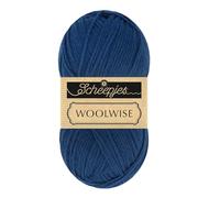 Scheepjes Woolwise 100g - 748 Mar Azul, Lana de Merino Superwash