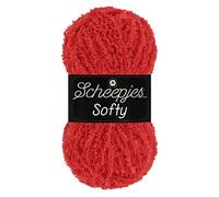 Scheepjes Yarn, 75% Polyester, 25% Nylon, Red, One Size