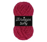 Scheepjes Yarn, 75% Polyester, 25% Nylon, Red, One Size