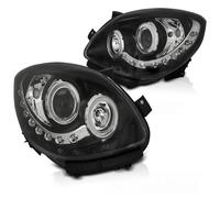 Scheinfer LED Luces Diurnas Optica Tuning Tec Para Renault Twingo 07-11 Negro