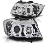 Scheinferfer Angel Eyes Comb. Para BMW 3 E90 E91 05-08 Cromado