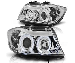 Scheinferfer Angel Eyes Comb. Para BMW 3 E90 E91 05-08 Cromado