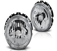 Scheinwerfer Angel Eyes LED Para VW Golf 1 Bj. 74-93 Cromado