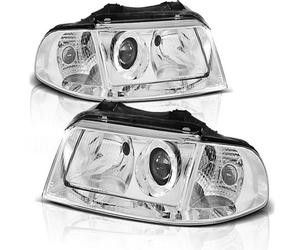 Scheinwerfer De Vidrio Transparente Para Audi A4 B5 Facelift 99-00 Crom