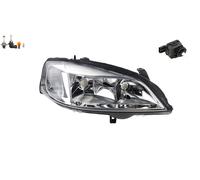 Scheinwerfer Halogen DTV Para Opel Astra G Delantero Derecho Con Motor de Ajuste
