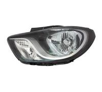 Scheinwerfer Izquierdo H4 Cristal Negro Con Motor De Ajuste Para Hyundai I10 PA