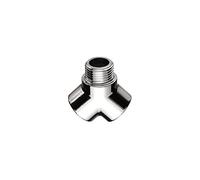 Schell 16245 6 Horquillas 1/2" Latón Cromado, Plata, 1/2 Zoll