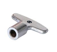 Schell 18262 1 llave para válvula de pared exterior, cromo mate