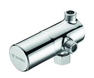 SCHELL Eckventil-Thermostat Universal - silber