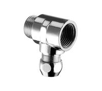 Schell T-Pieza Compresión, 1/2"x10, Cromo