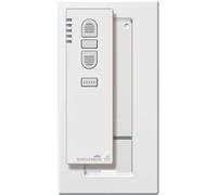 Schellenberg 20016 Emisor de mano por radio de 5 canales con soporte de pared, blanco