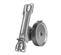 Schellenberg 10221 Enrollador de Entrada, Distancia Entre Agujeros 142-184mm, 11m, Gris, Profundidad: 17 cm