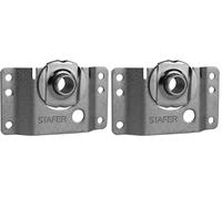 Schellenberg 10251 Soporte de pared con rodamiento de bolas Maxi, 42mm (Paquete de 2)
