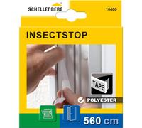 Schellenberg 10400 Cinta de fijación para mosquitera de poliéster, semitransparente, 5,6 m