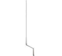 Schellenberg 11100 - Manivela para persiana enrollable (120 cm, 13 mm), color blanco