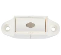 Schellenberg 11104 Soporte de manivela para manivelas de persianas de acero, magnético, blanco