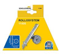 Schellenberg 11406 Enrollador en Entrada, 3600 W, 220 V, sin Placa de Cubierta, Distancia entre agujeros 17 cm