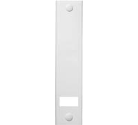 Schellenberg 13402 Placa de Cubierta, Blanco, Distancia entre agujeros 21,5 cm