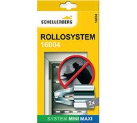 Schellenberg 16004 Seguro de fijación para persianas, 2 piezas, seguridad para ventanas